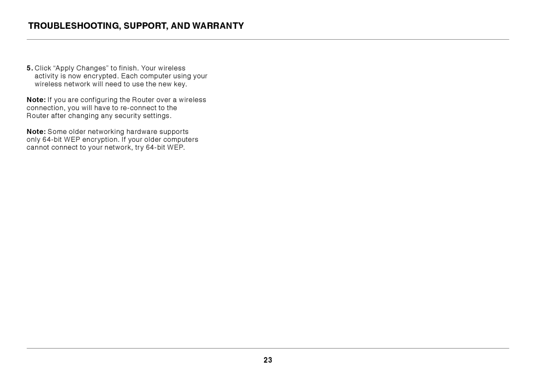 Belkin 8820ED00388_F7D1401_V1 user manual Troubleshooting, Support, and Warranty 