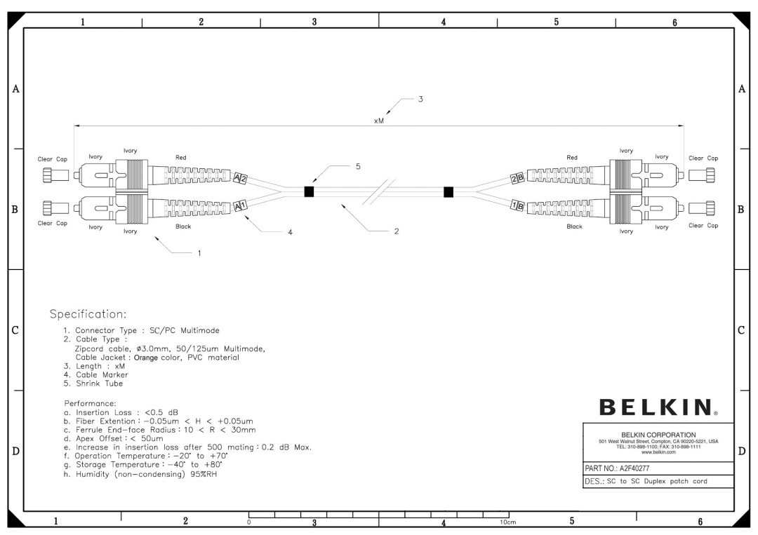 Belkin A2F40277 manual 
