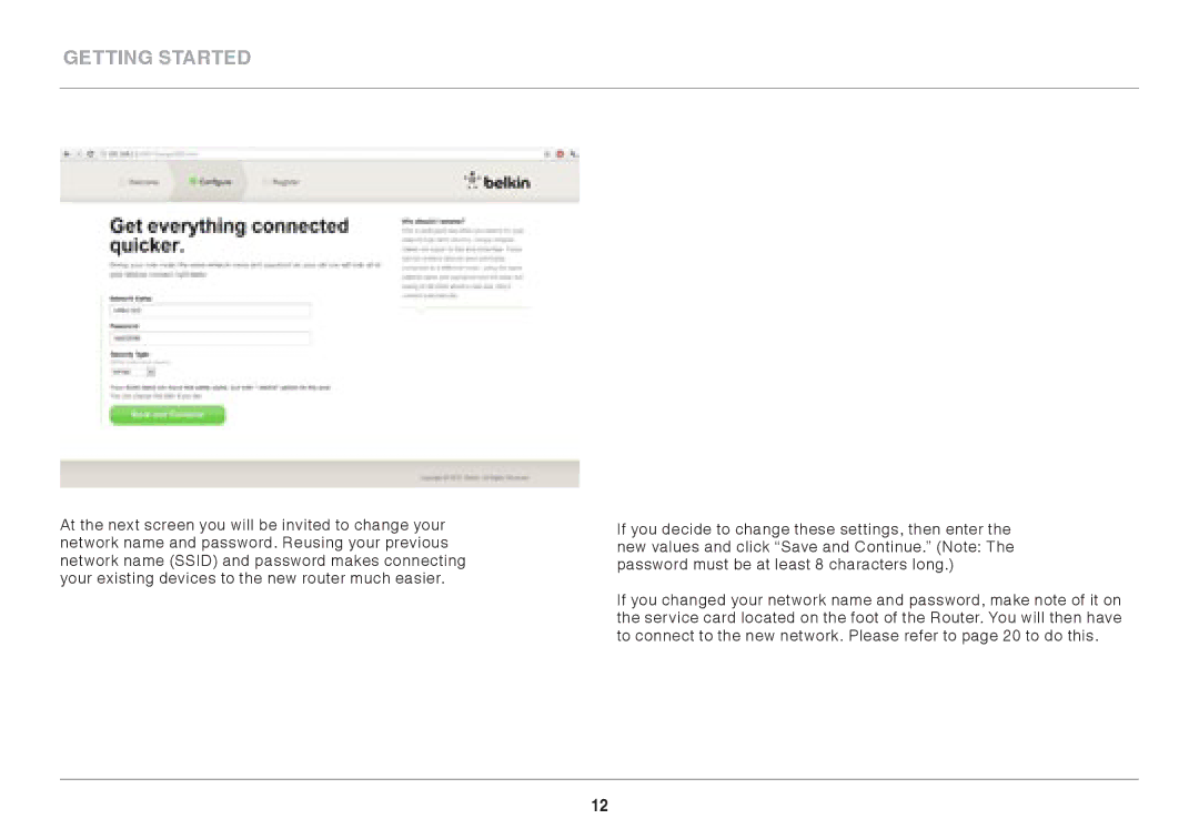 Belkin AC1800 user manual Getting Started 