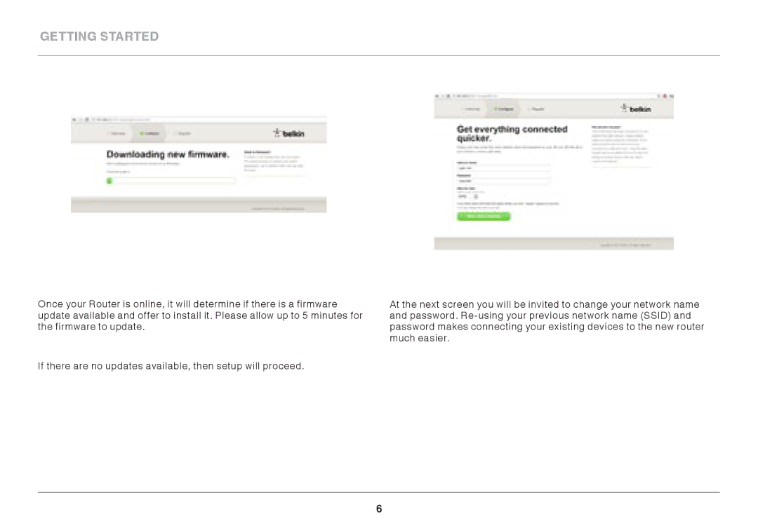 Belkin AC1800 user manual Getting Started 