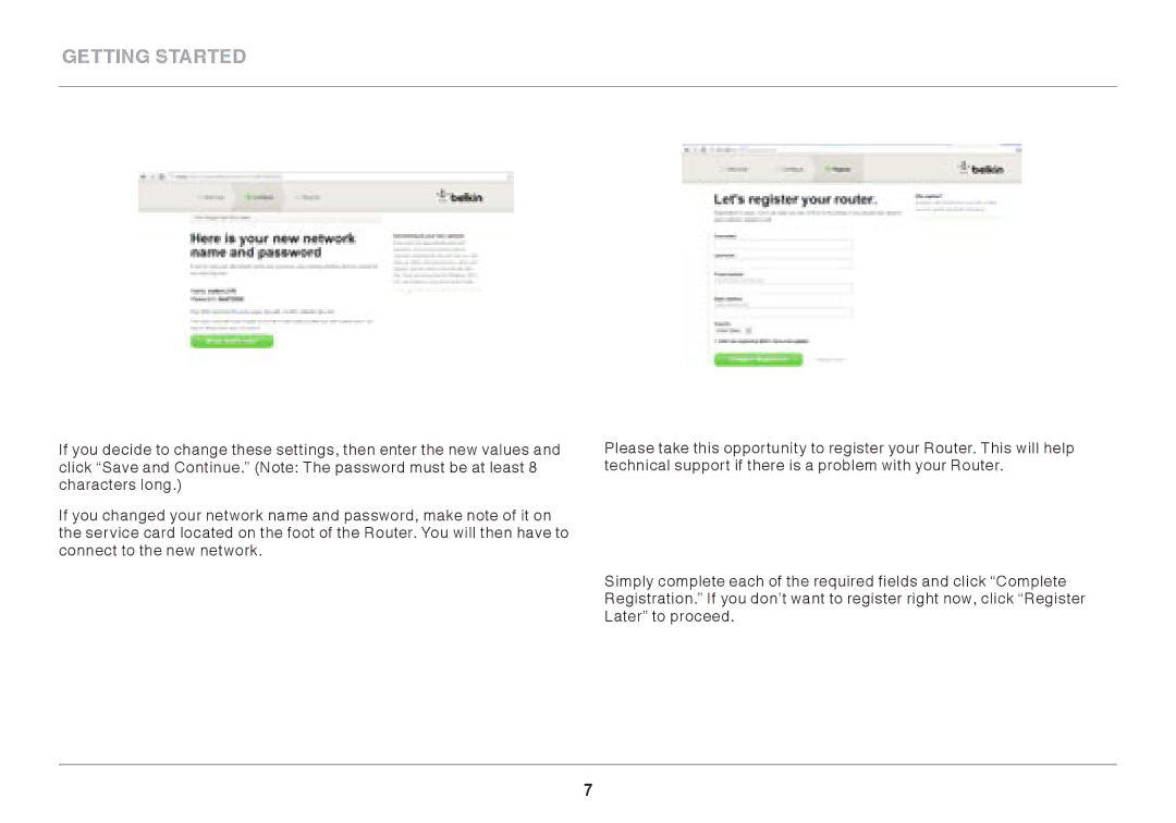 Belkin AC1800 user manual Getting Started 