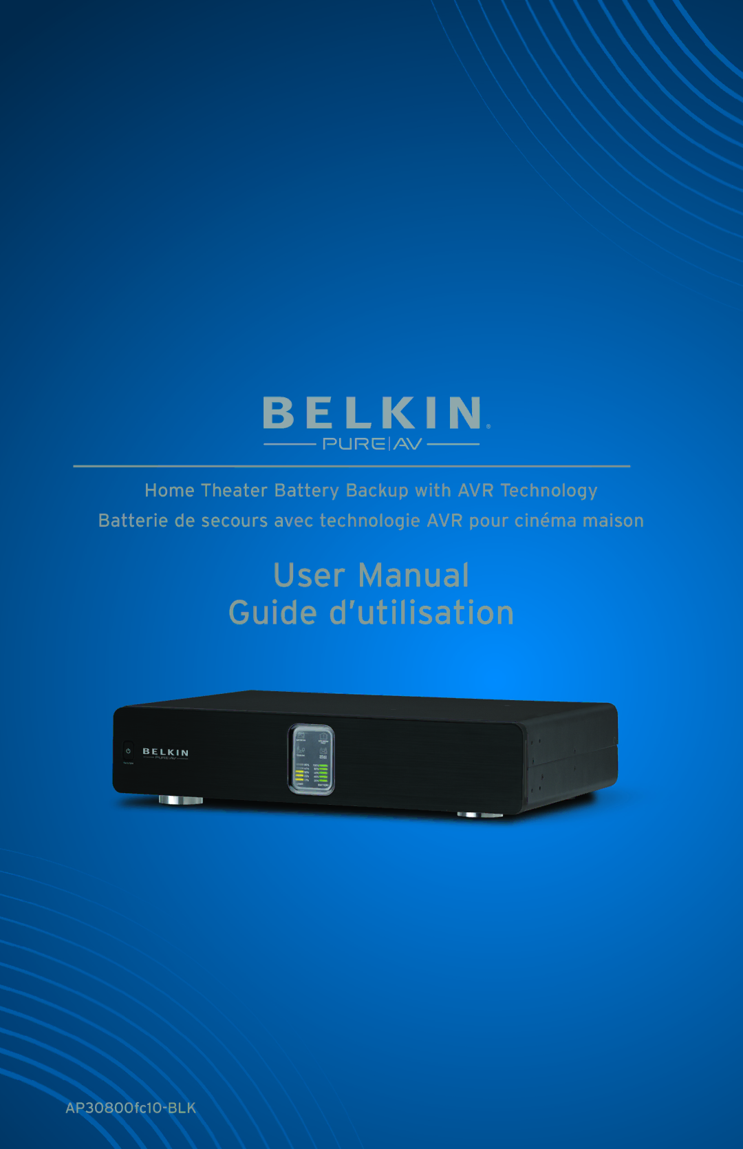 Belkin AP30800fc10-BLK user manual Guide d’utilisation 