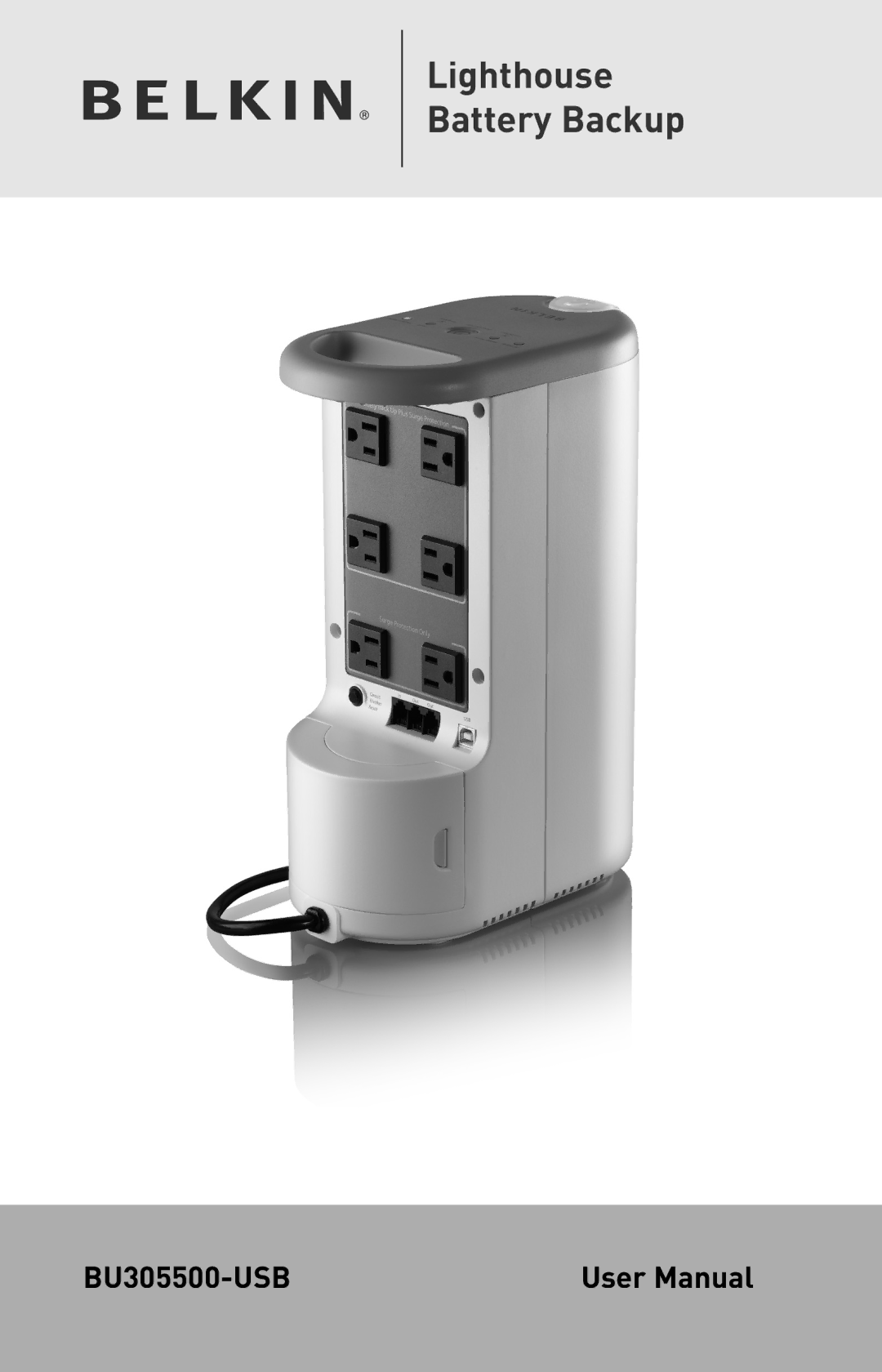 Belkin BU305500-USB user manual Lighthouse Battery Backup 