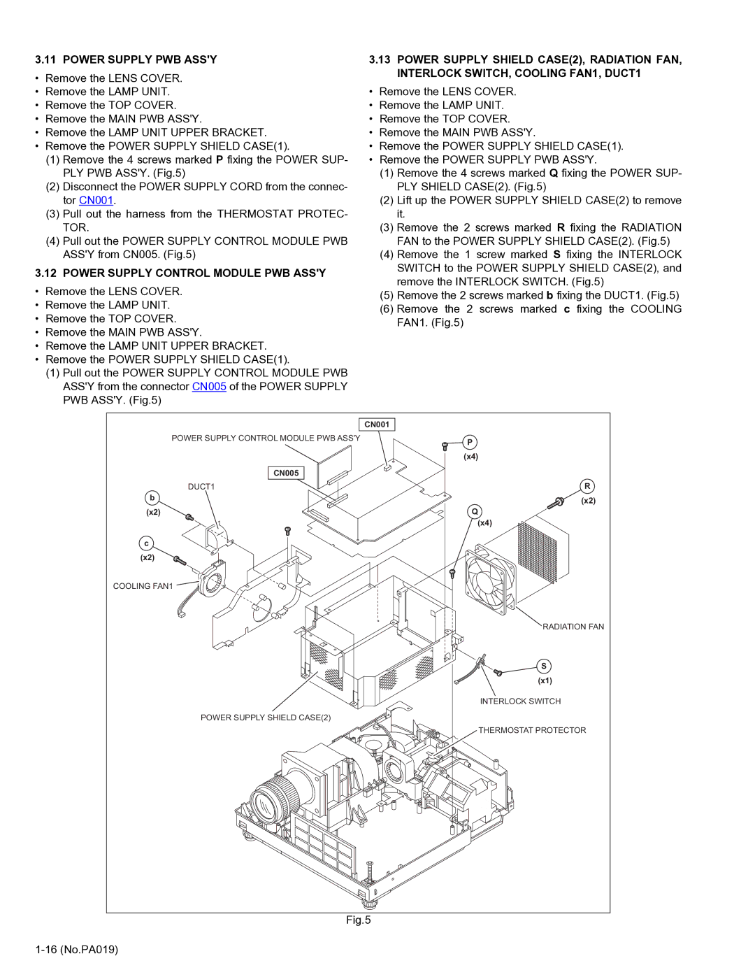 Belkin DLA-HD2KE, DLA-HD2KU service manual Power Supply PWB Assy, Power Supply Control Module PWB Assy 