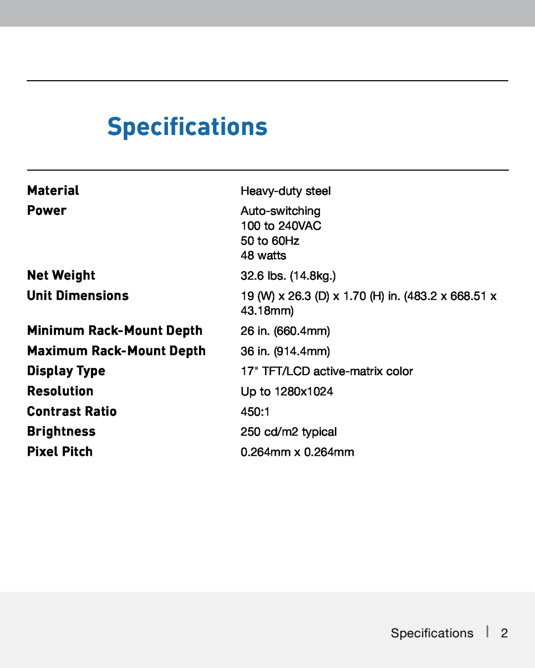 Belkin F1DC101C-US manual Specifications 