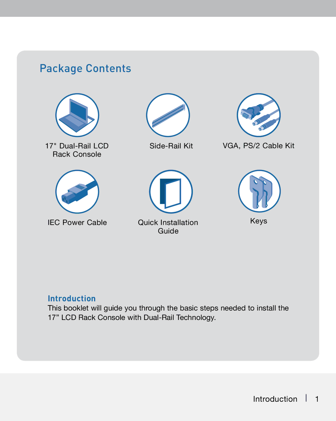 Belkin F1DC101C-US manual Package Contents 