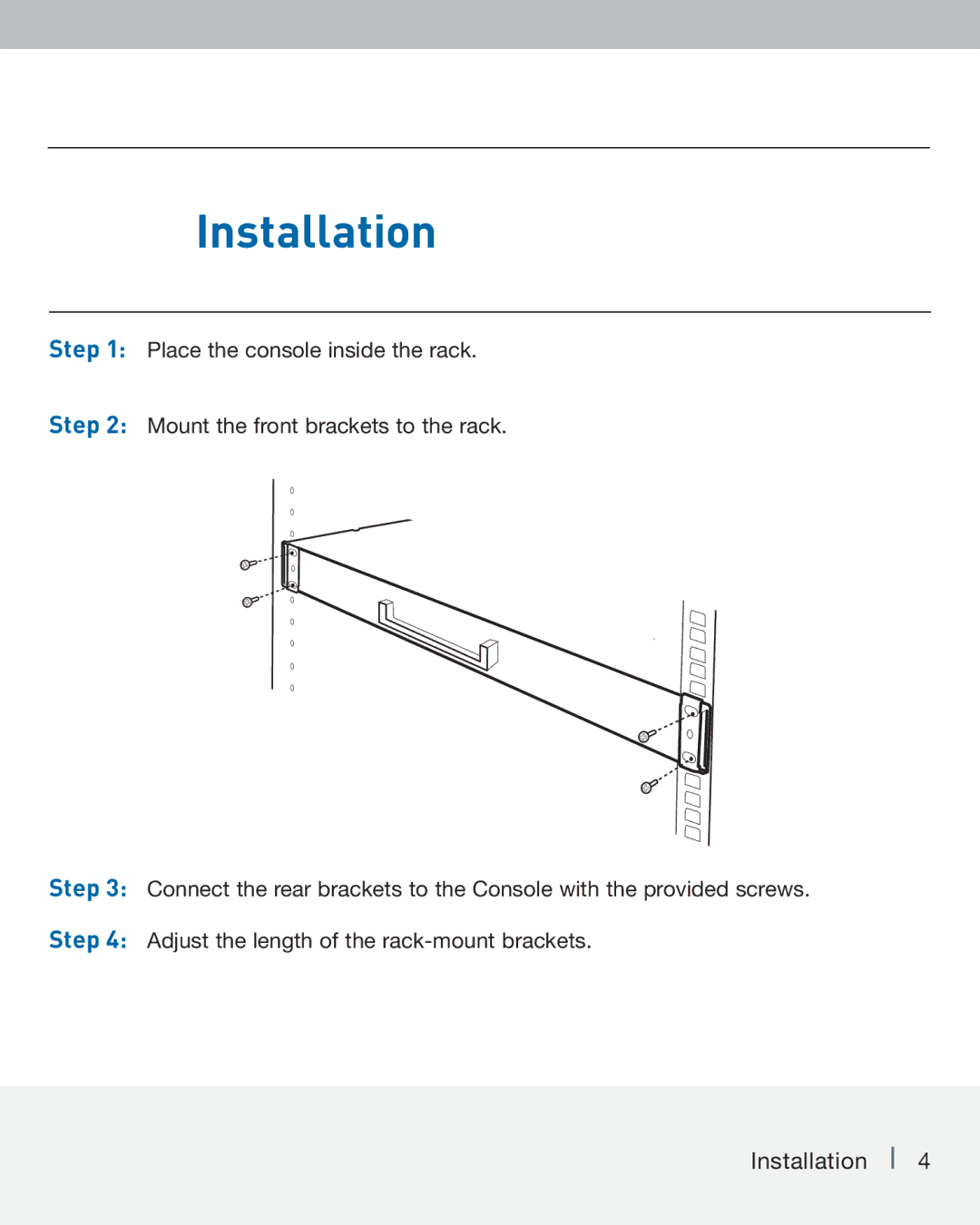 Belkin F1DC101P-SR, F1DC10XP-SR, F1DC102P-SR, F1DC100P-SR manual Installation 