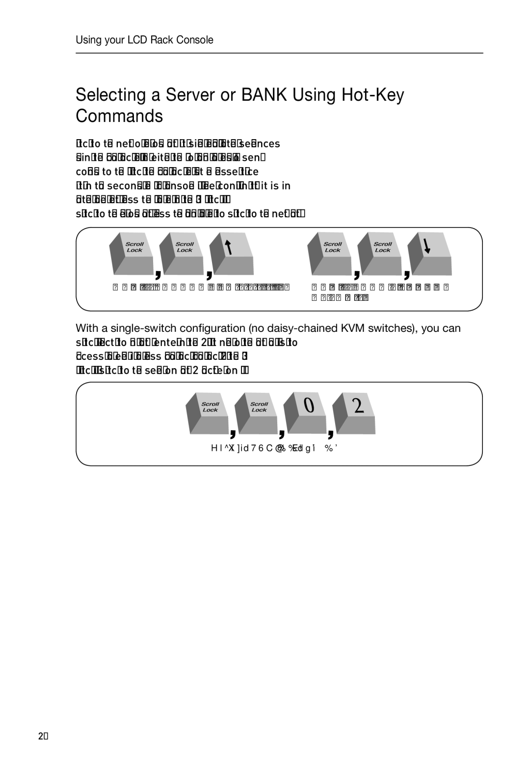 Belkin F1DC108C-US, F1DC116C-US, F1DC1XXC-US user manual Selecting a Server or Bank Using Hot-Key Commands 