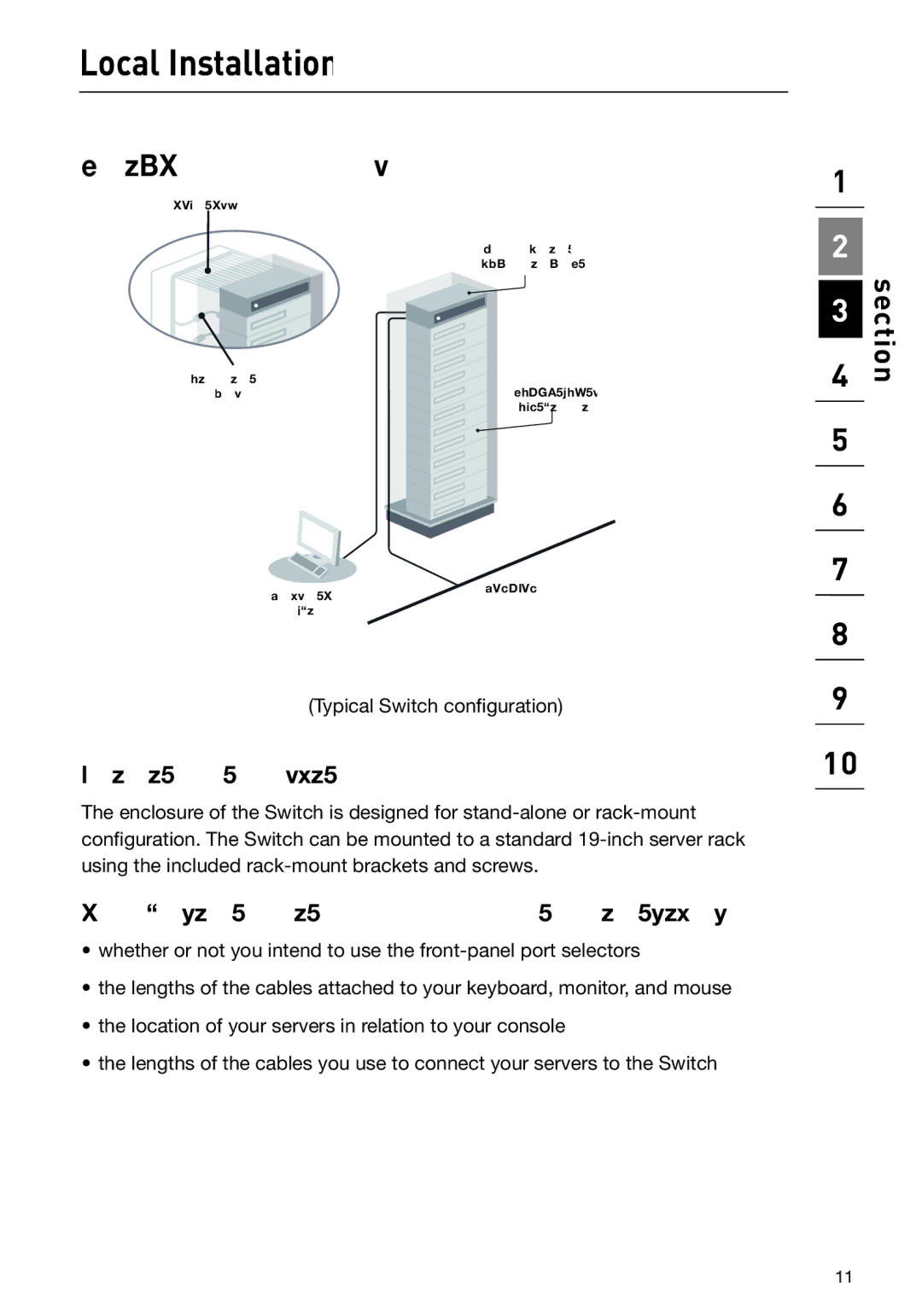 Belkin F1DP108Gea, F1DP116Gea user manual Local Installation, Pre-Configuration, Where to place the Switch 