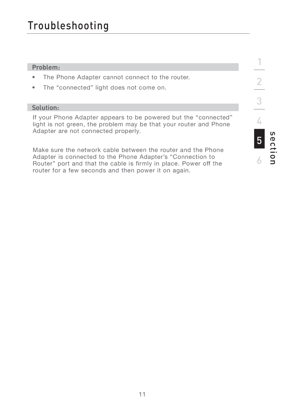 Belkin F1PG200ENAU user manual Troubleshooting 