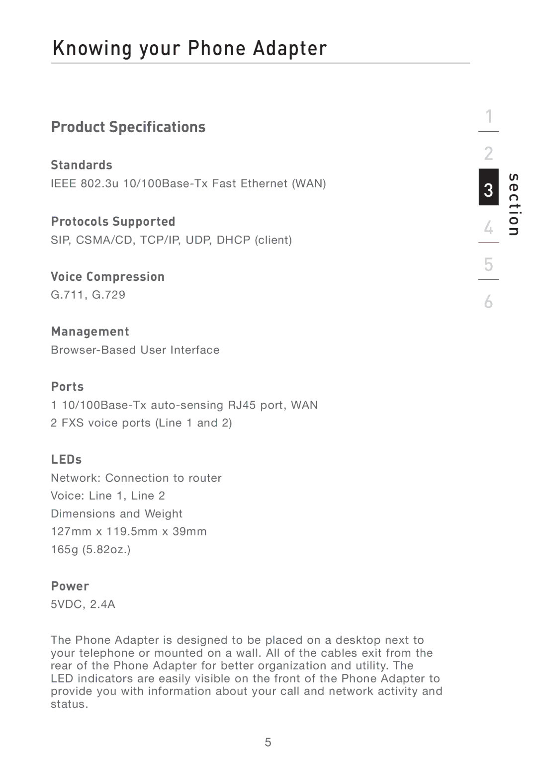 Belkin F1PG200ENAU user manual Product Specifications 