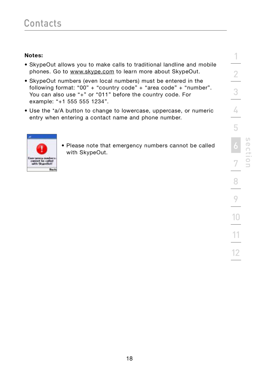 Belkin F1PP000GN-SK user manual Section 