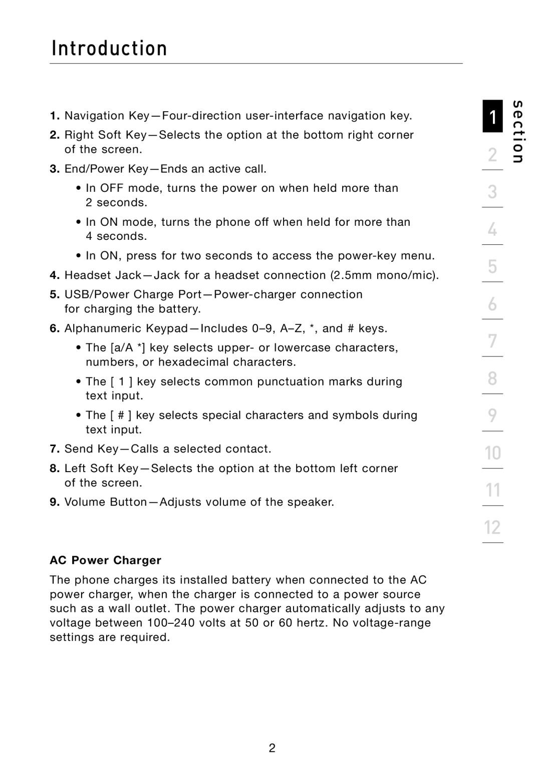 Belkin F1PP000GN-SK user manual AC Power Charger 