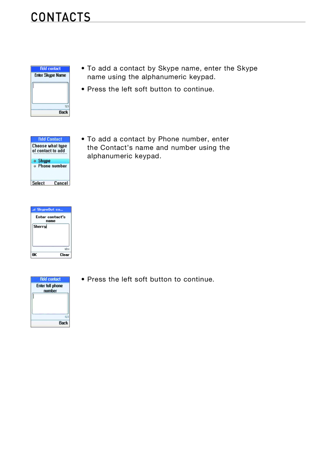 Belkin F1PP010EN-SK manual Contacts 