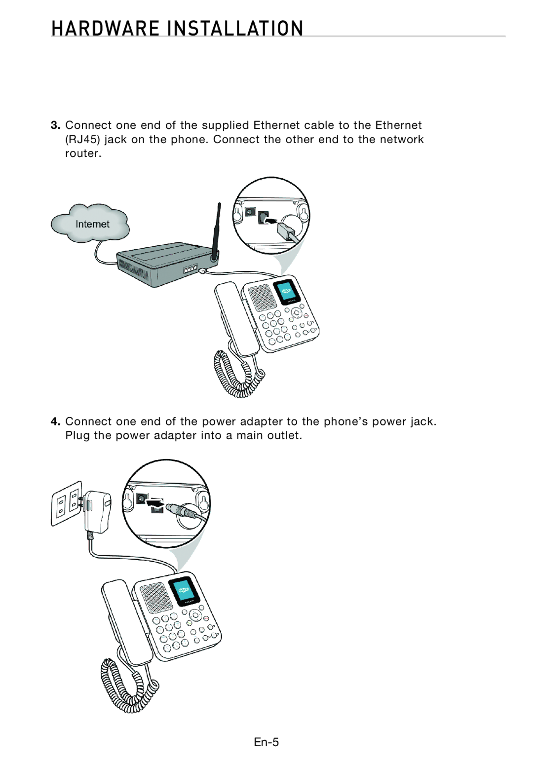 Belkin F1PP010EN-SK manual Hardware Installation 