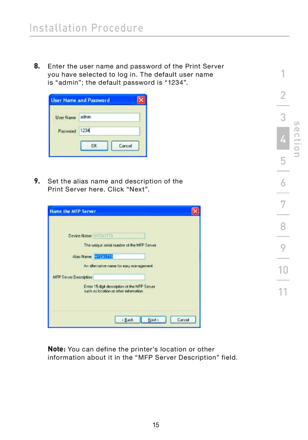 Belkin F1UP002 manual Installation Procedure 