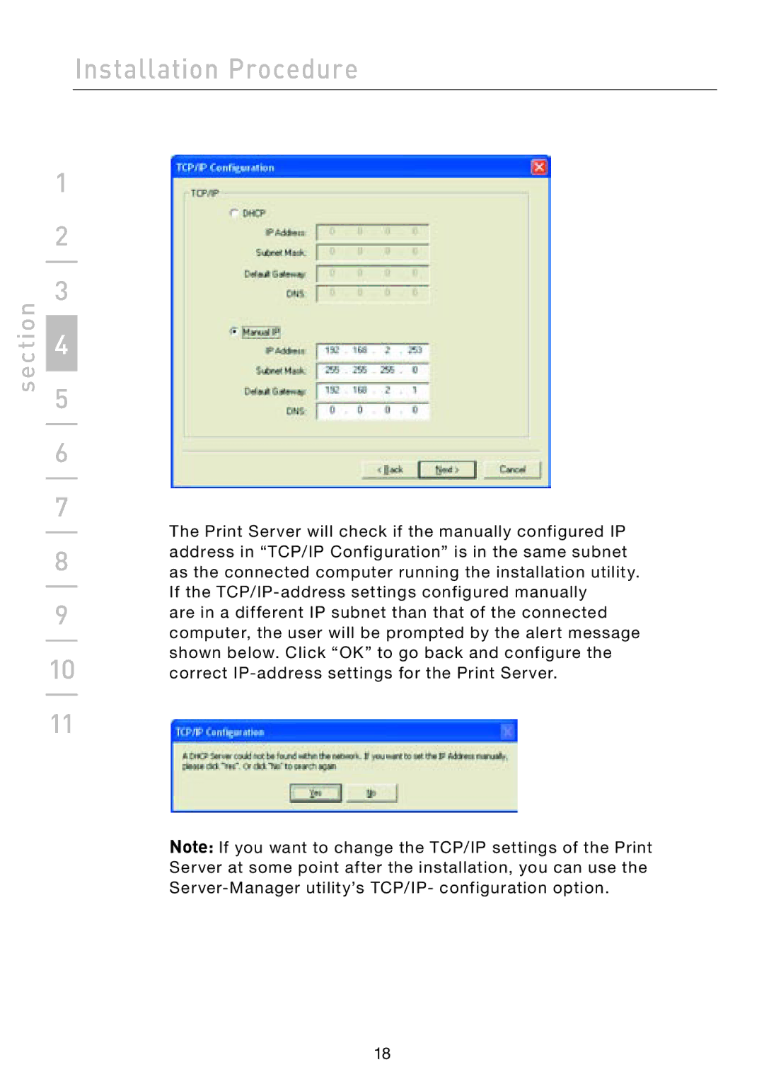 Belkin F1UP002 manual Installation Procedure 