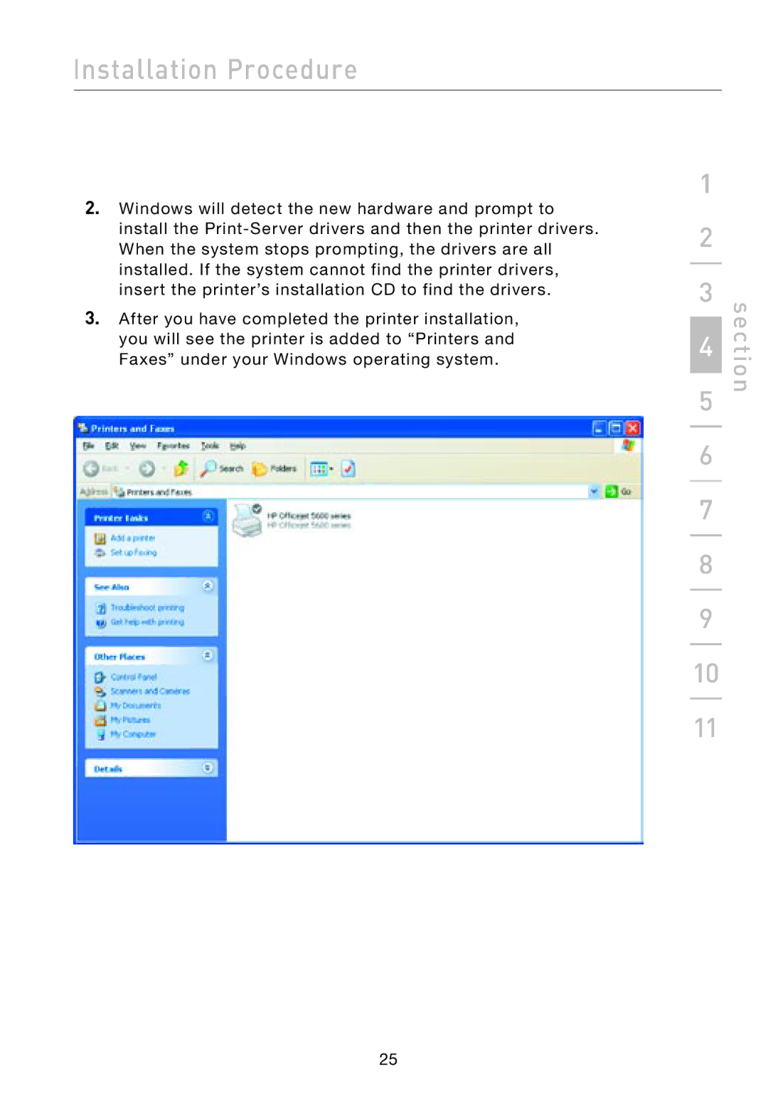 Belkin F1UP002 manual Installation Procedure 