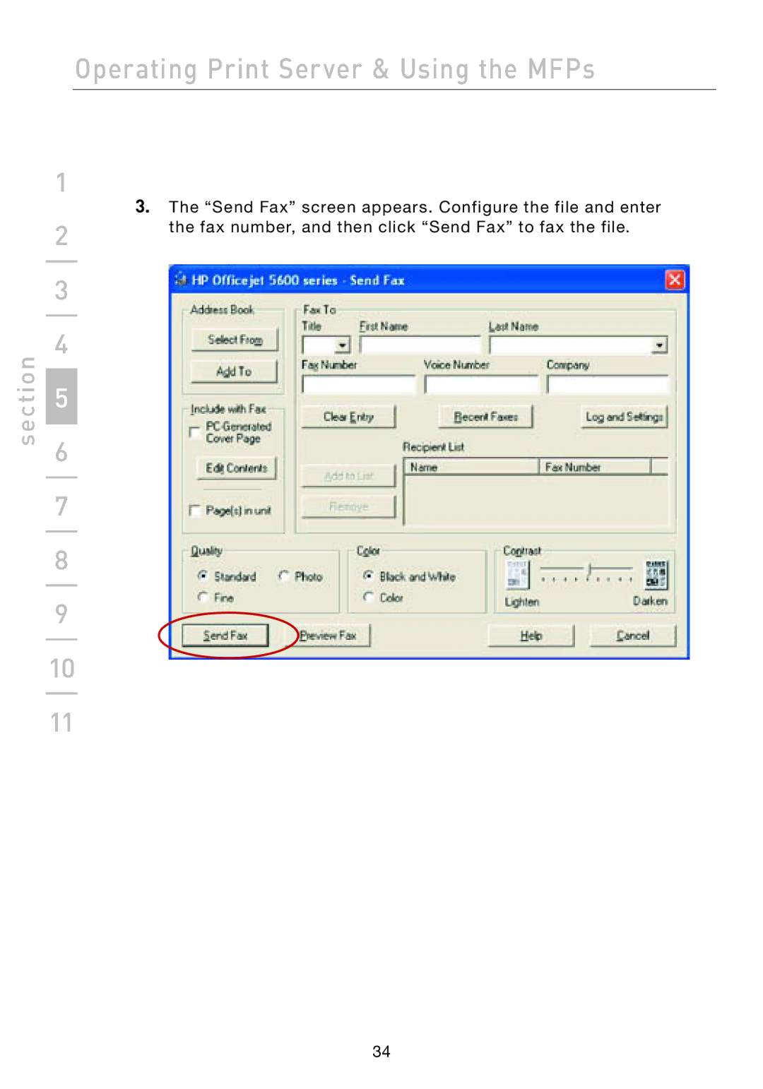 Belkin F1UP002 manual Operating Print Server & Using the MFPs 