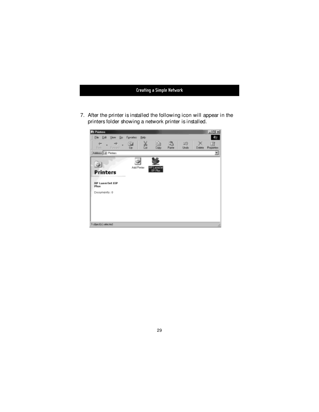 Belkin F5D5050 manual Creating a Simple Network 