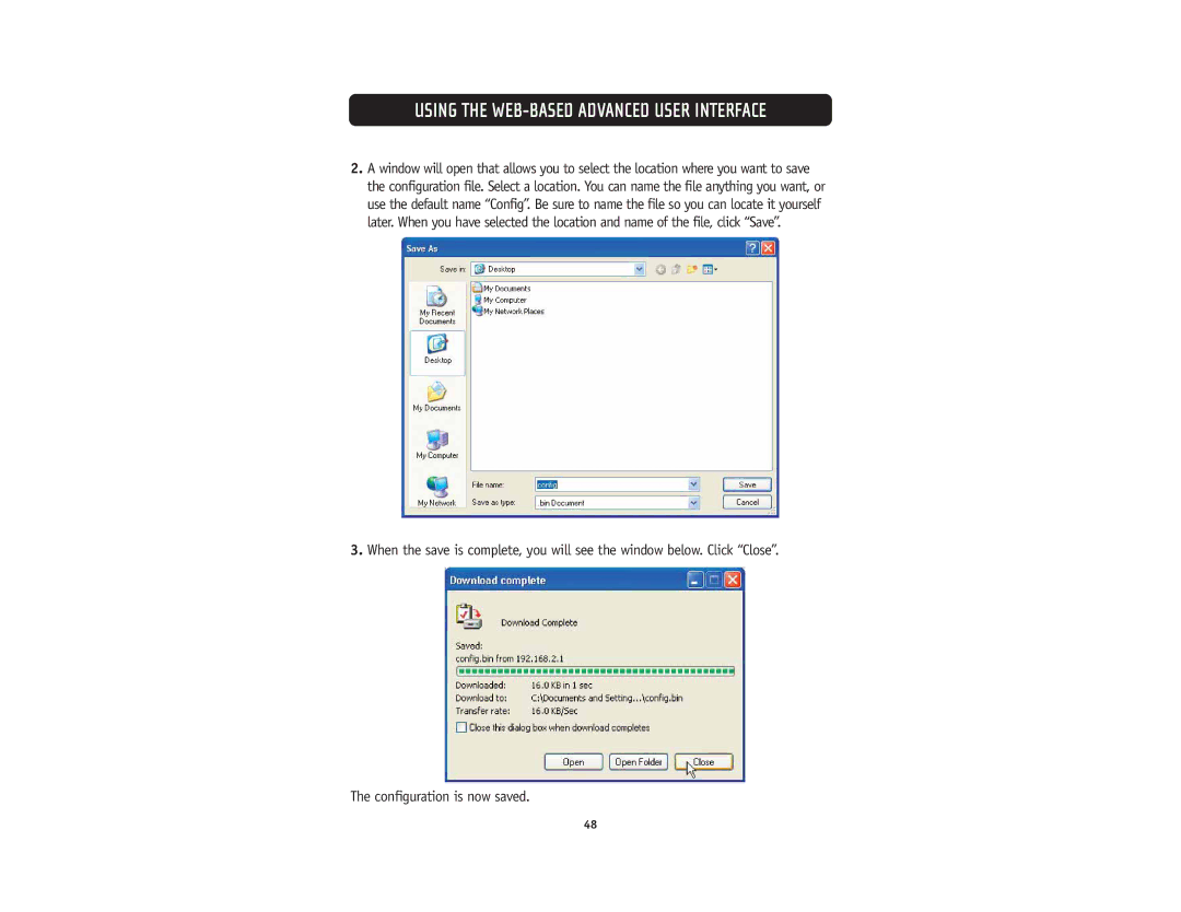 Belkin F5D5231-4 user manual Using the WEB-BASED Advanced User Interface 