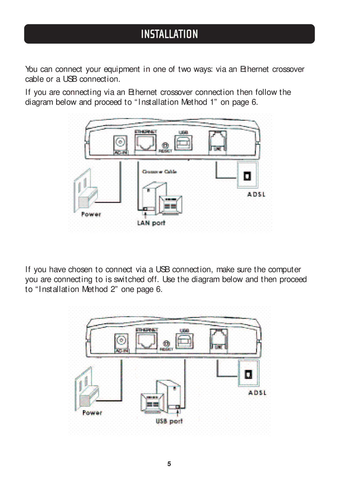 Belkin F5D5730au manual Installation 