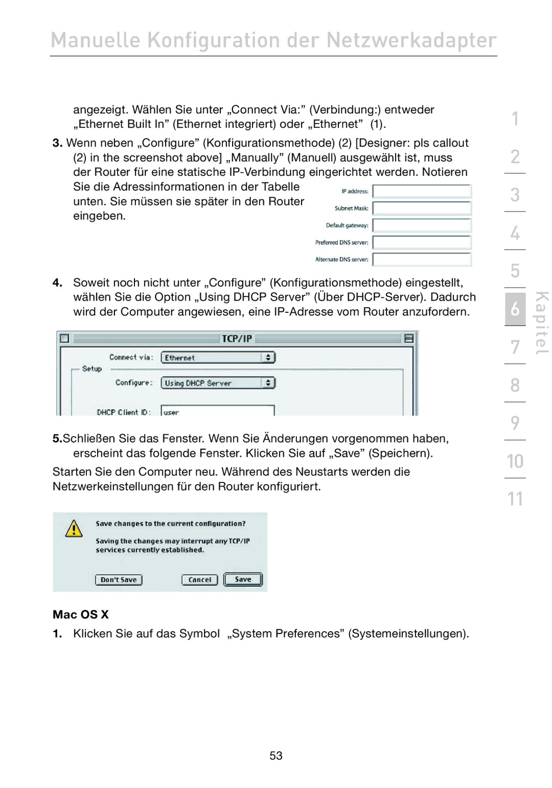 Belkin F5D7632EA4A user manual Kapitel 