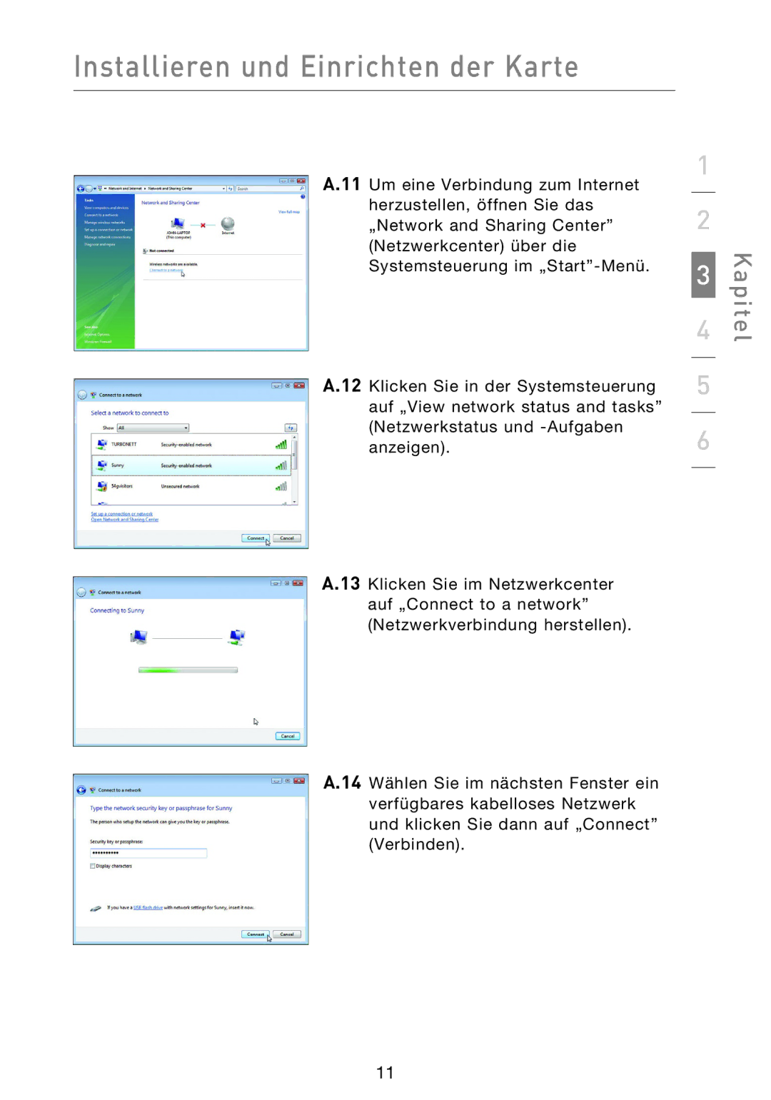 Belkin F5D8013EA user manual Kapitel 