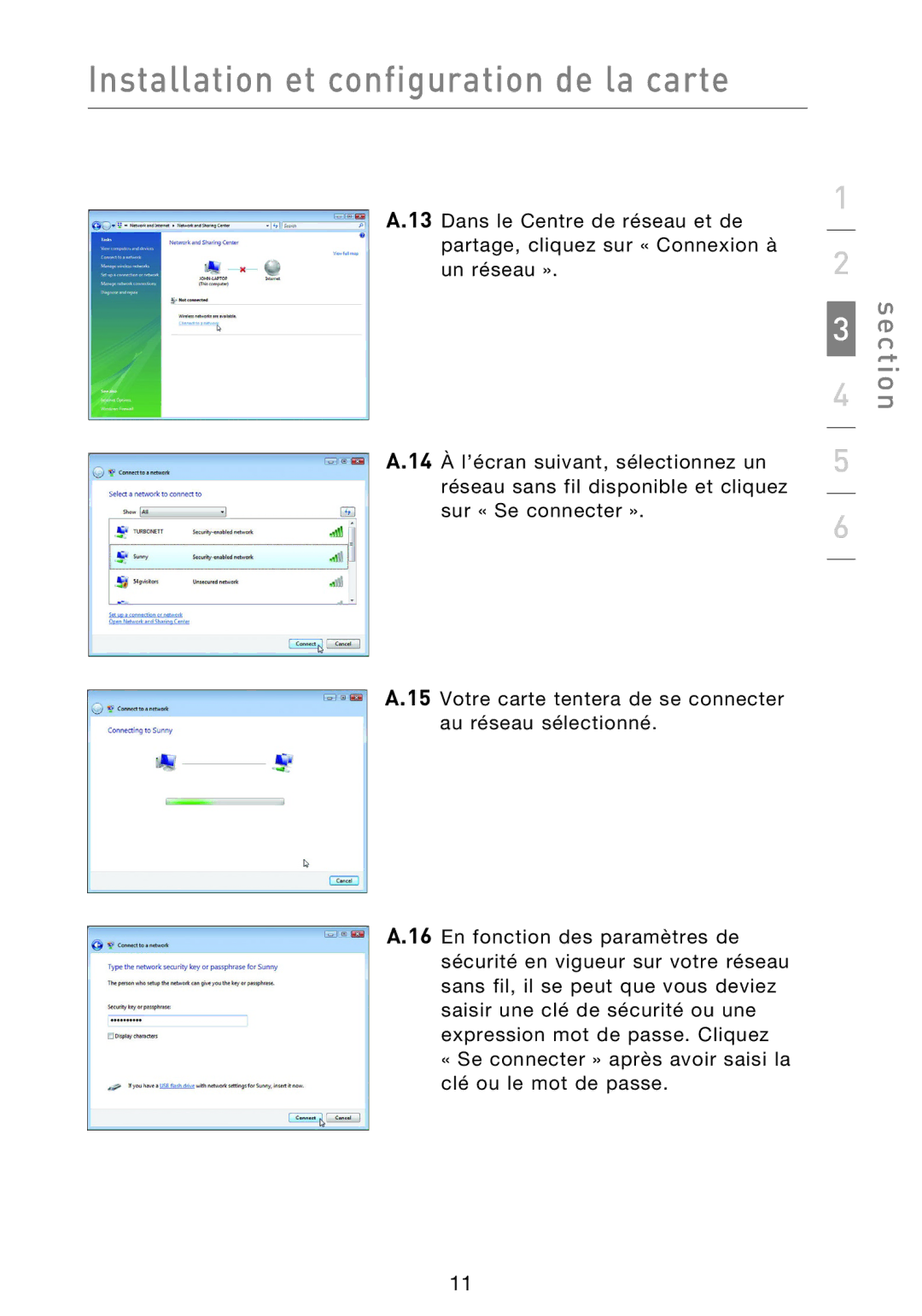 Belkin F5D8013EA user manual Section 