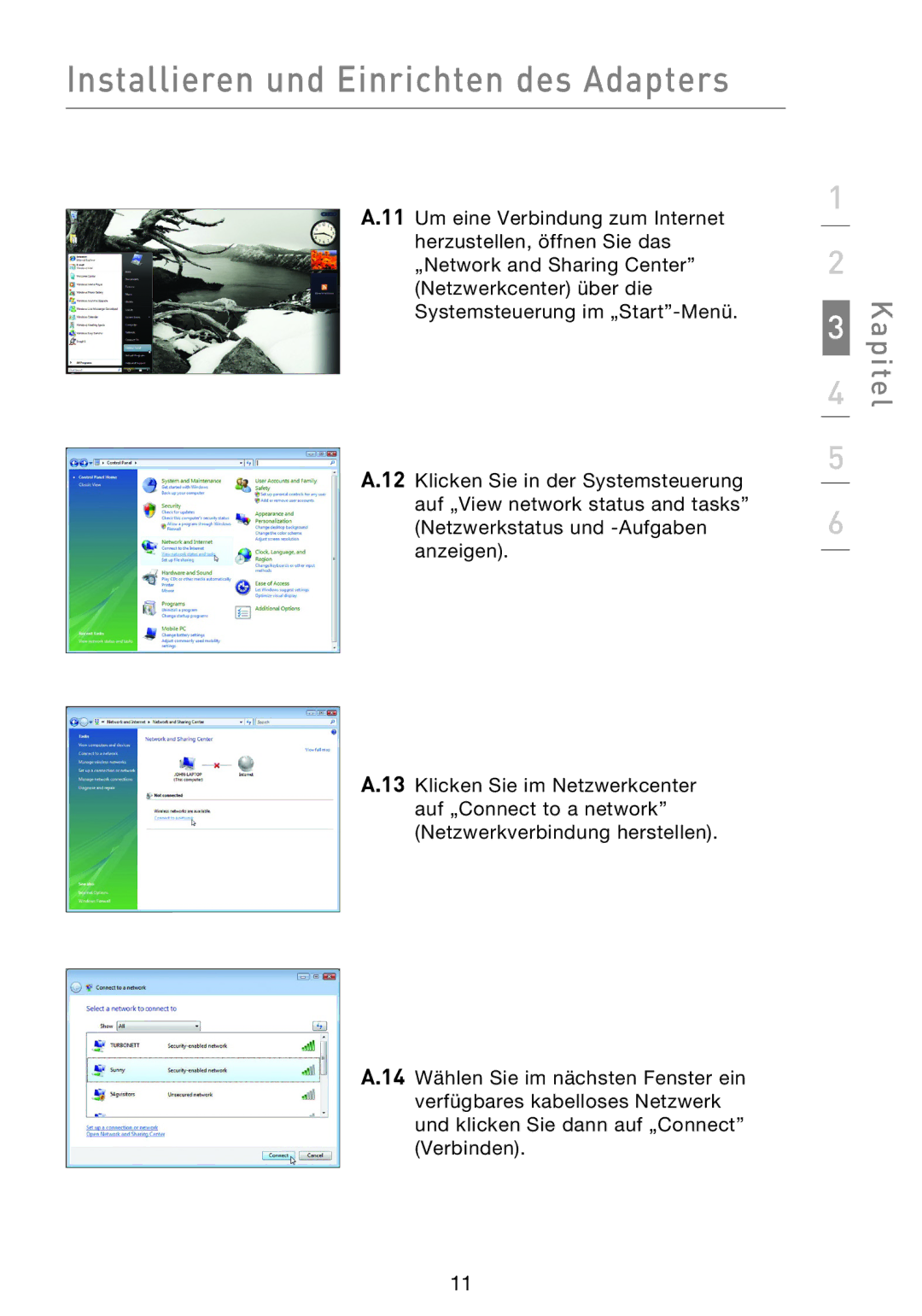 Belkin F5D8053EA user manual Kapitel 