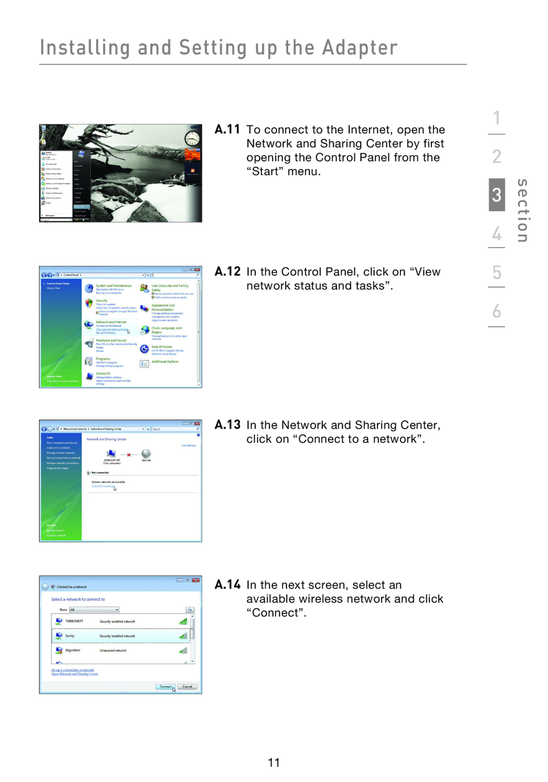 Belkin F5D8053EA user manual Section 