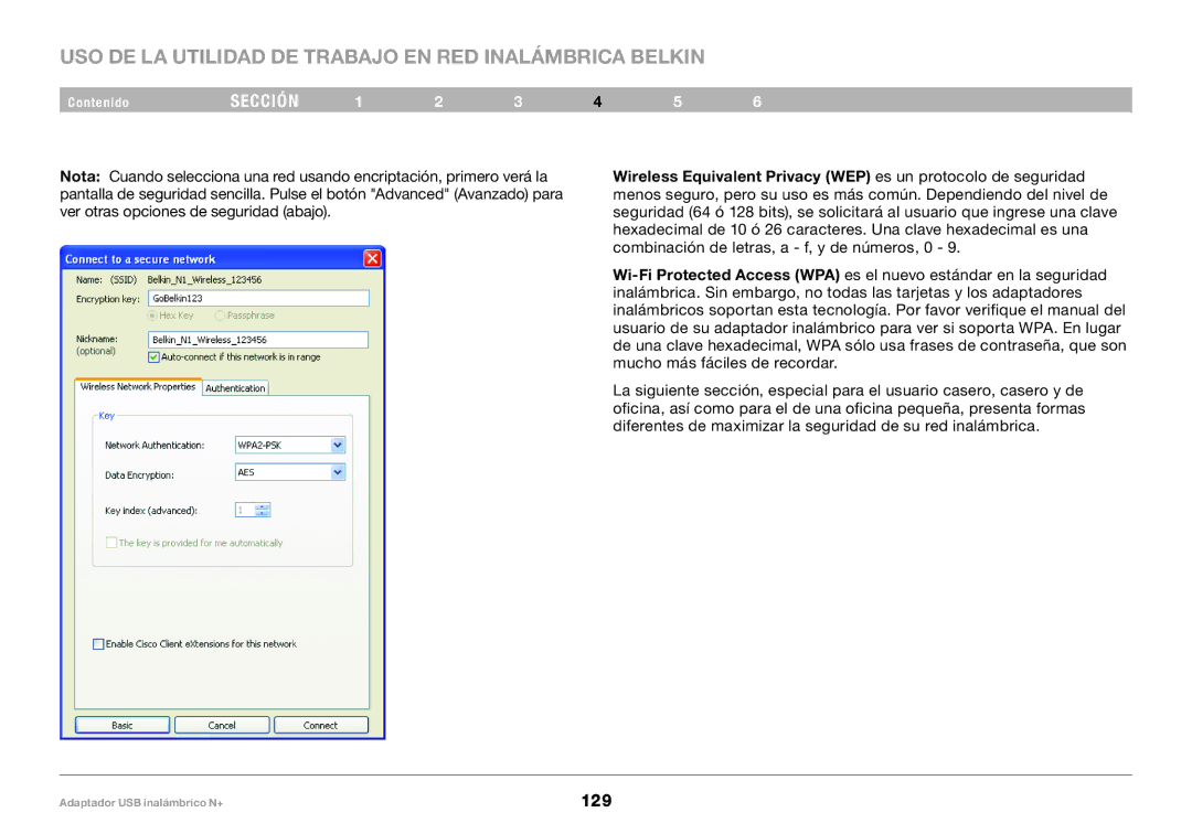 Belkin PM00730tt, F5D8055tt user manual 129 