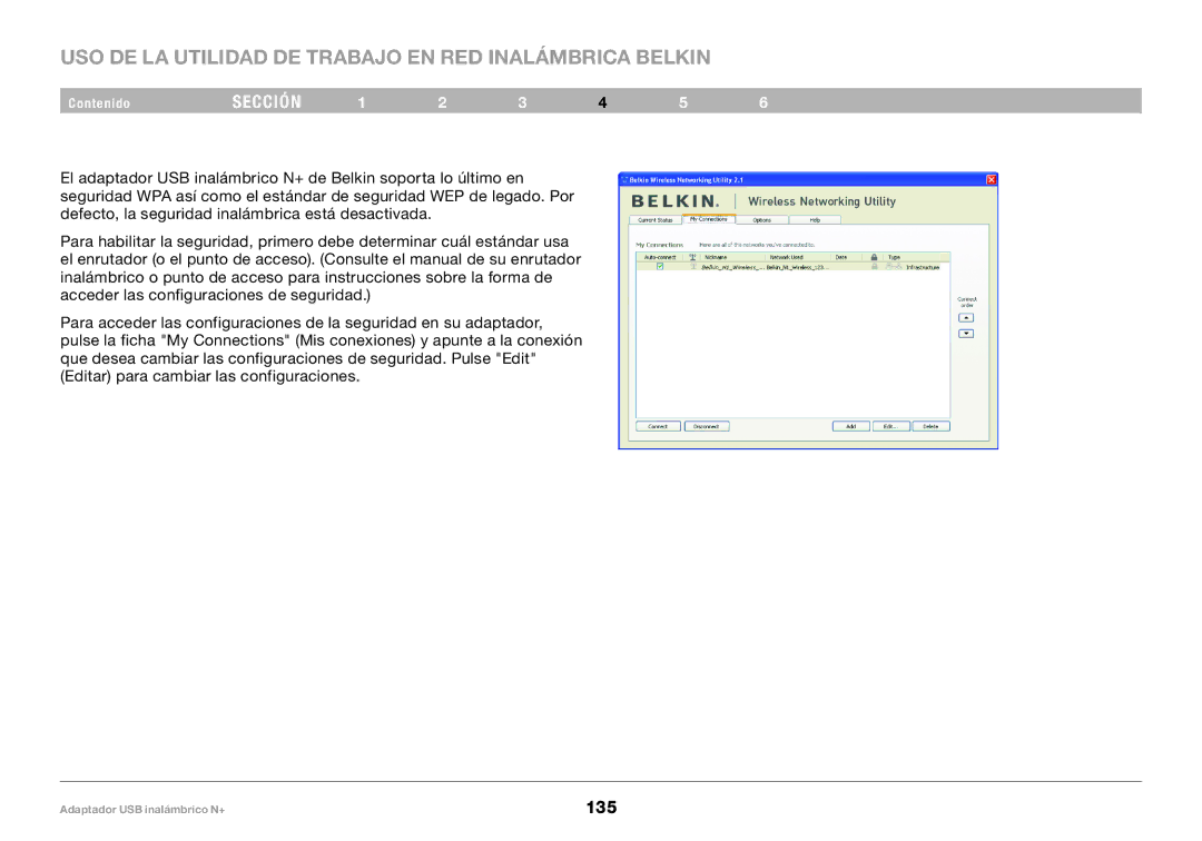 Belkin PM00730tt, F5D8055tt user manual 135 