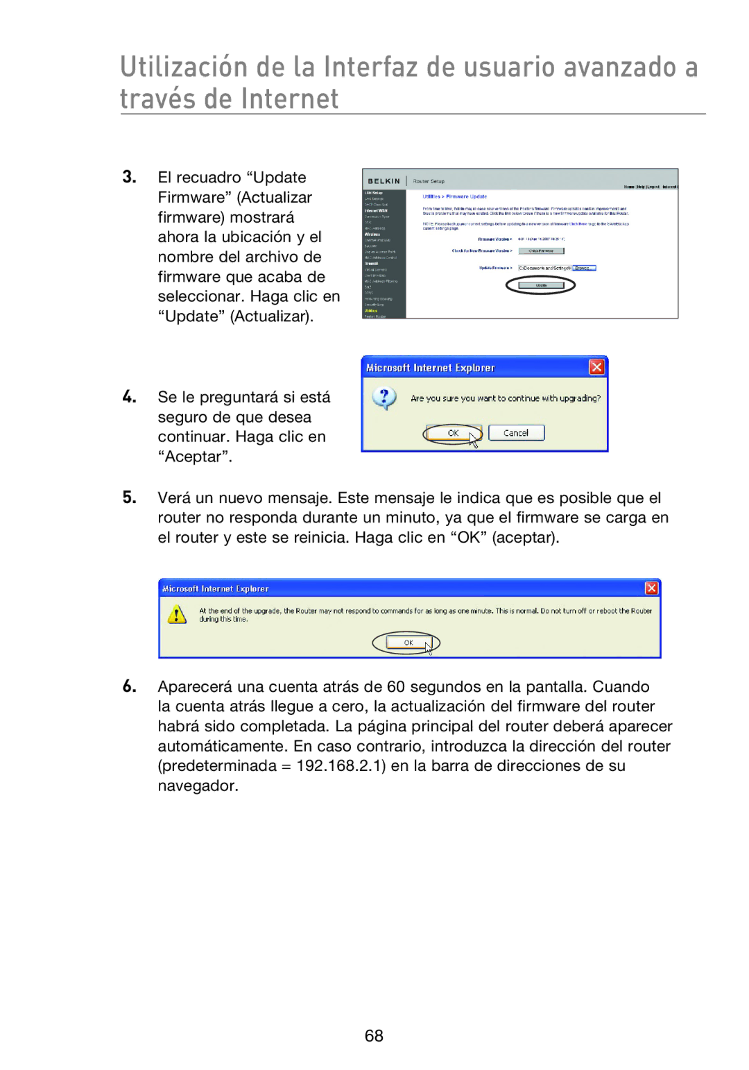 Belkin F5D8233EA4 user manual 