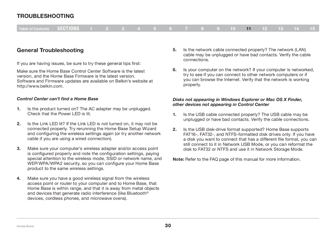 Belkin F5L049 user manual General Troubleshooting 