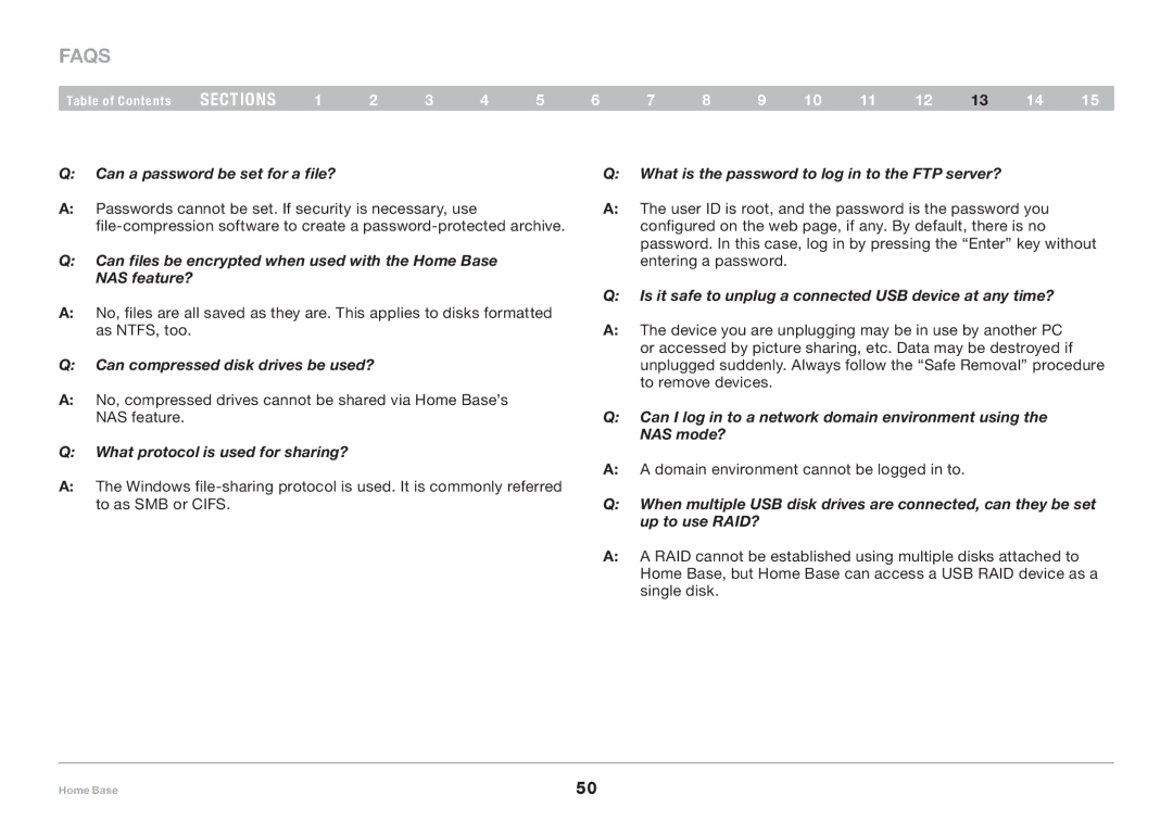 Belkin F5L049 user manual Can compressed disk drives be used? 