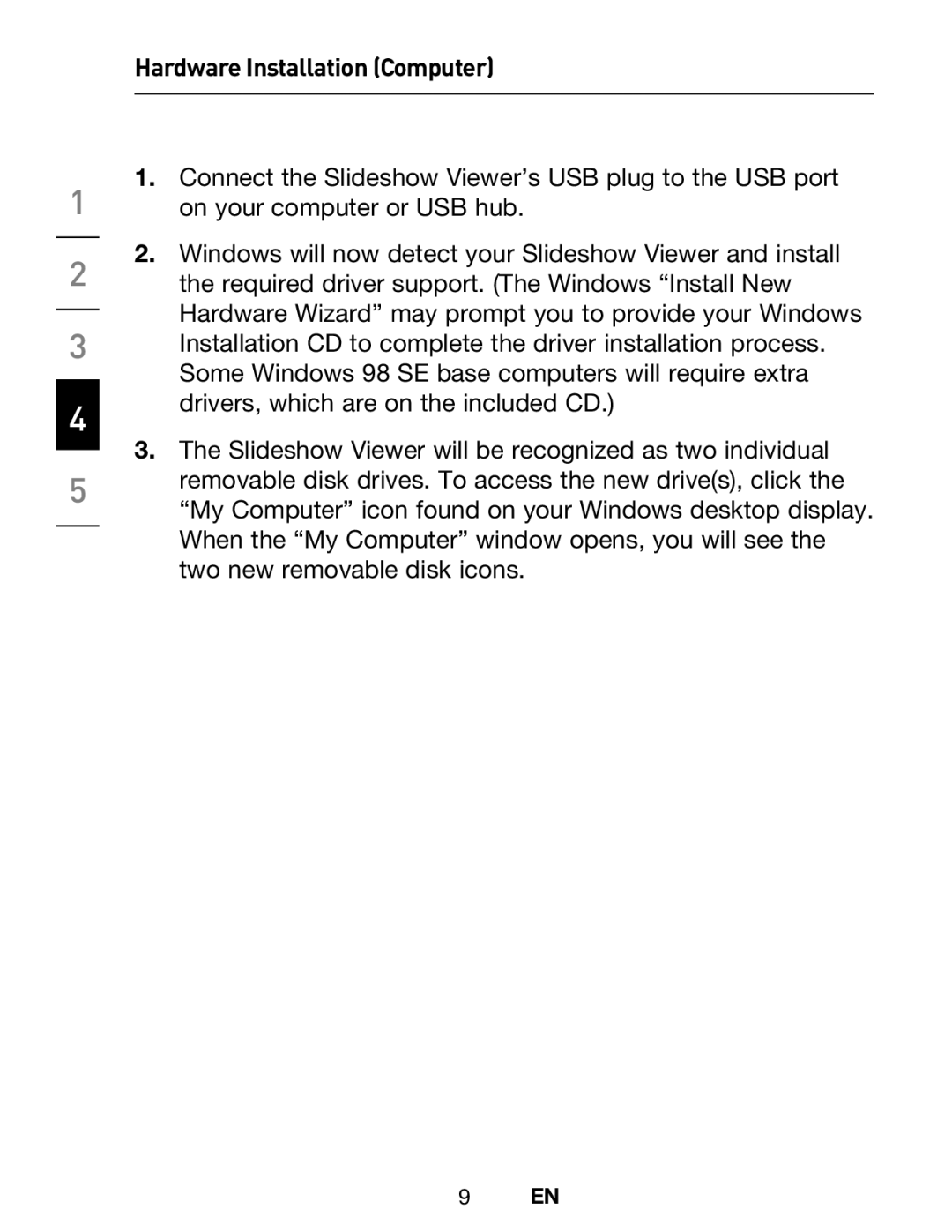 Belkin F5U229UK user manual Hardware Installation Computer 