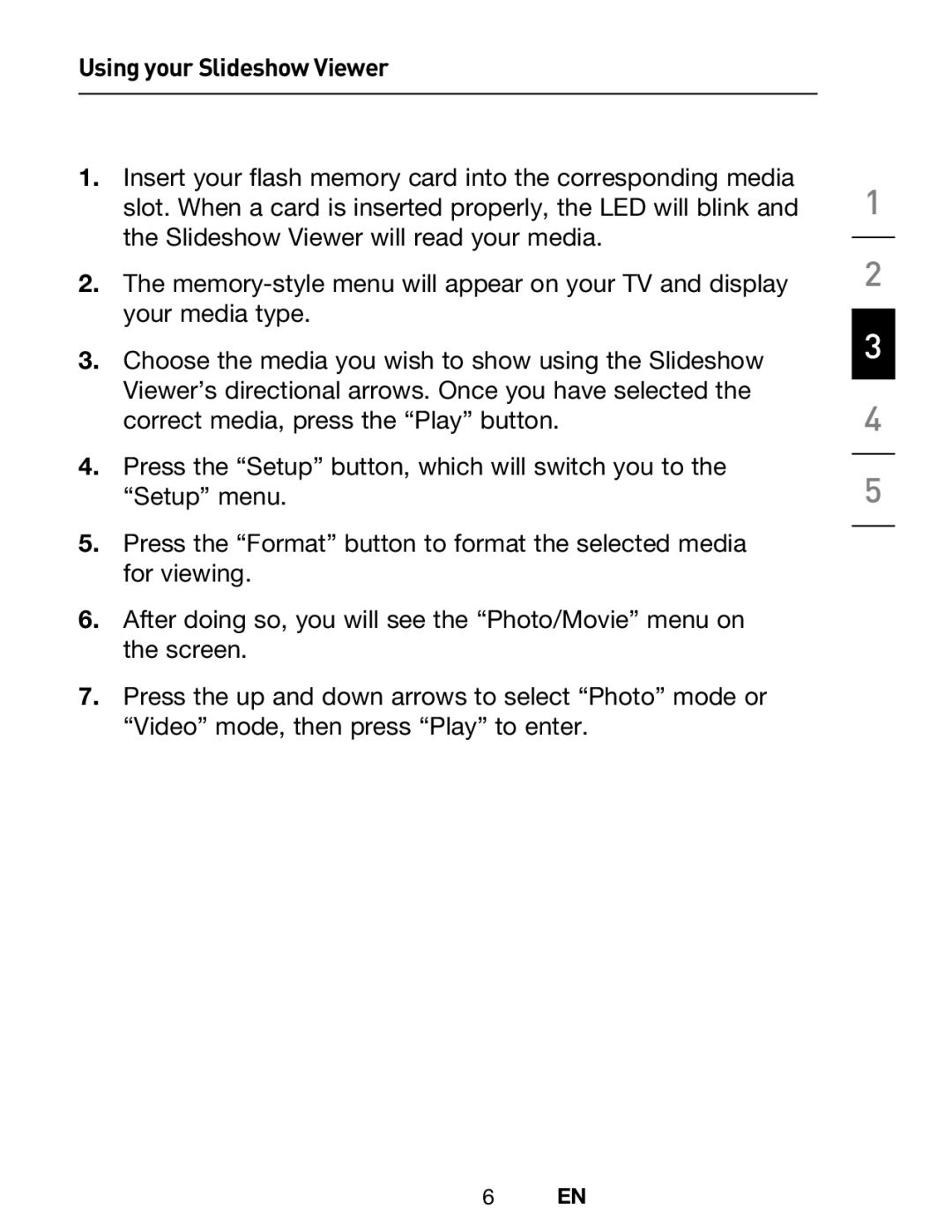 Belkin F5U229UK user manual Using your Slideshow Viewer 