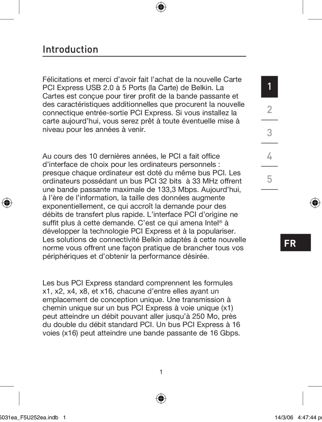 Belkin user manual 5031eaF5U252ea.indb 14/3/06 44744 pm 