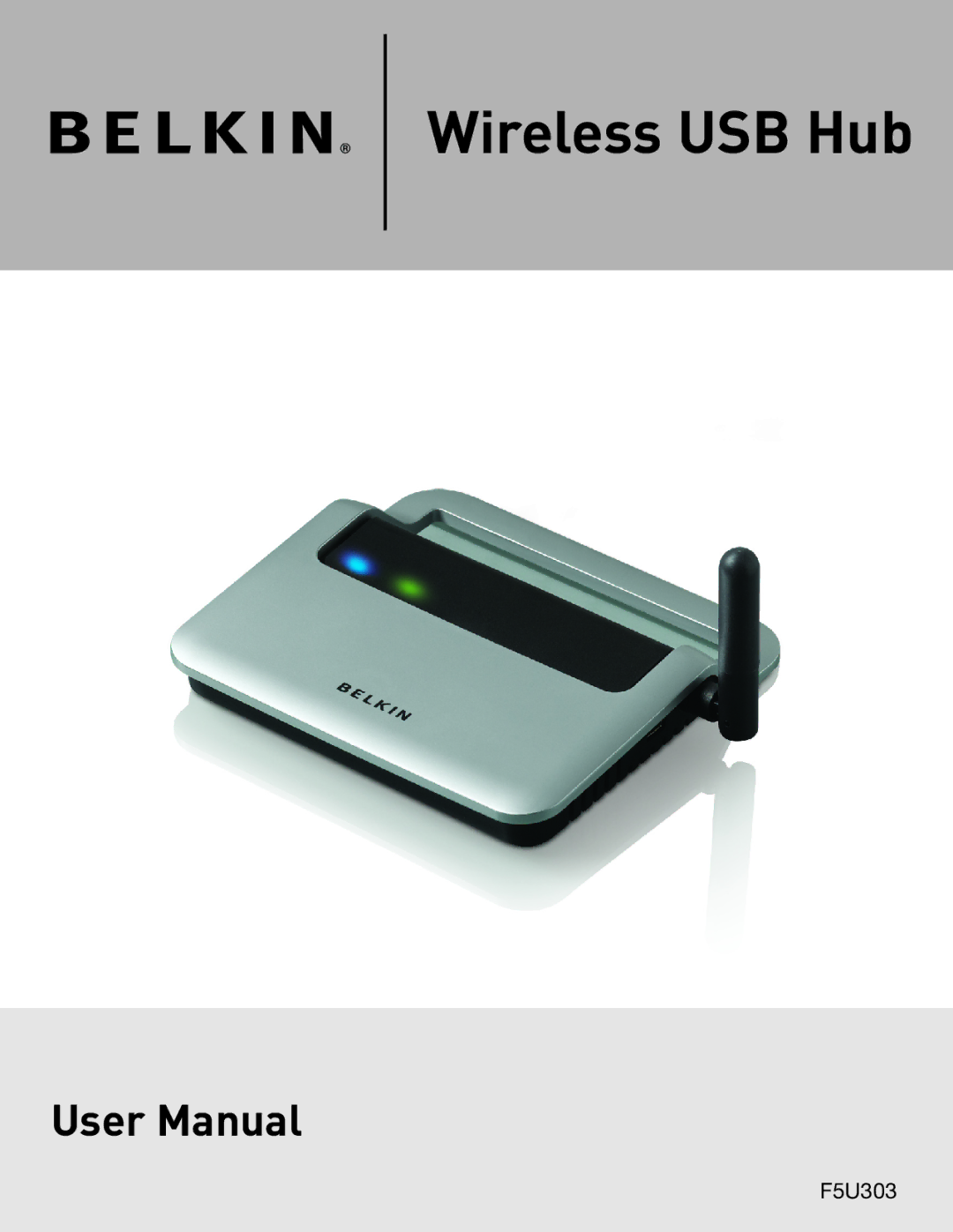 Belkin F5U303 manual 