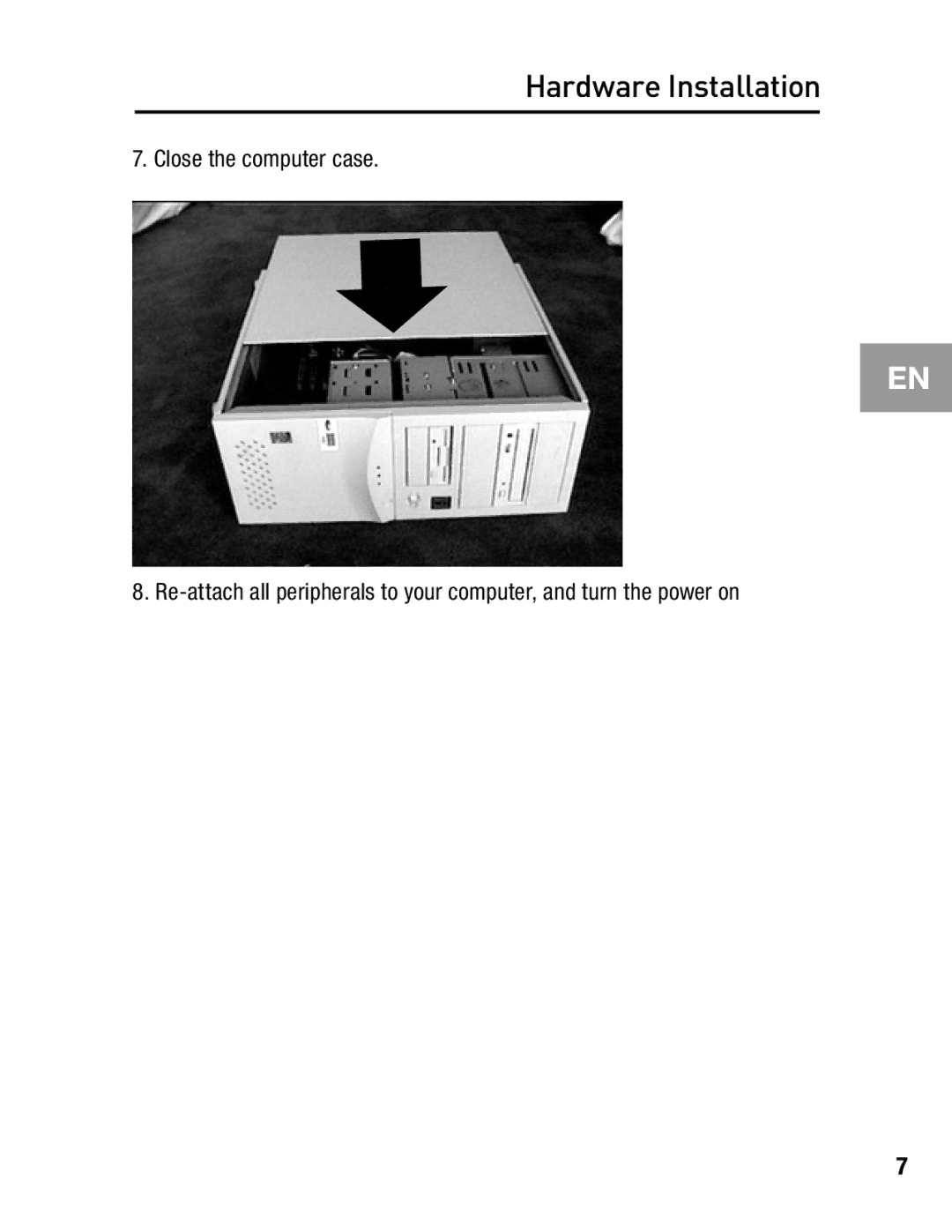 Belkin F5U502, F5U503 user manual Hardware Installation 