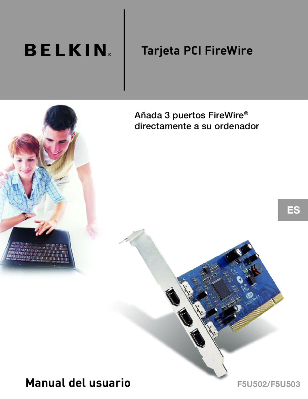 Belkin F5U502, F5U503 user manual Manual del usuario 