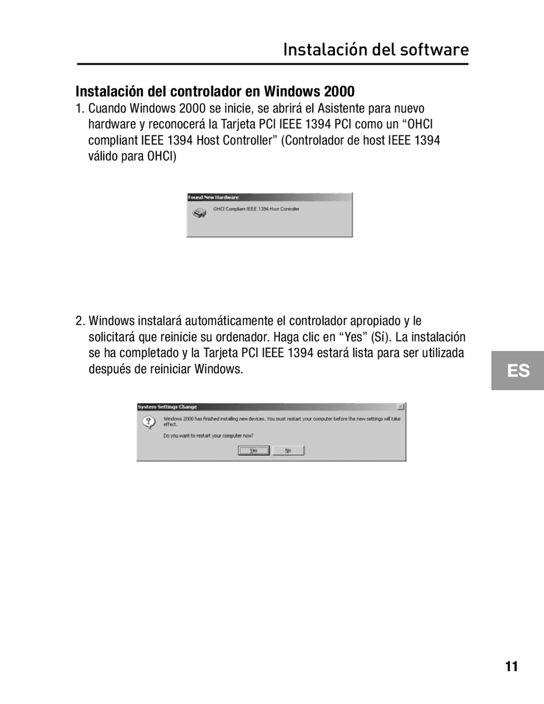 Belkin F5U502, F5U503 user manual Instalación del controlador en Windows 