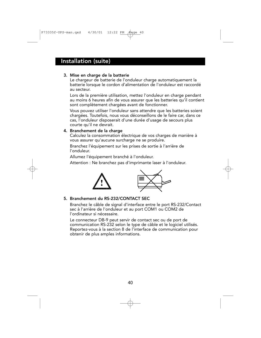 Belkin F6C1000-EUR, F6C700-EUR, F6C1400-EUR user manual Installation suite 