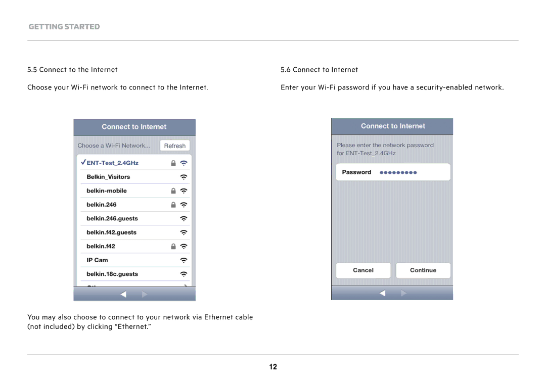 Belkin F7D7601v1 user manual Getting Started 