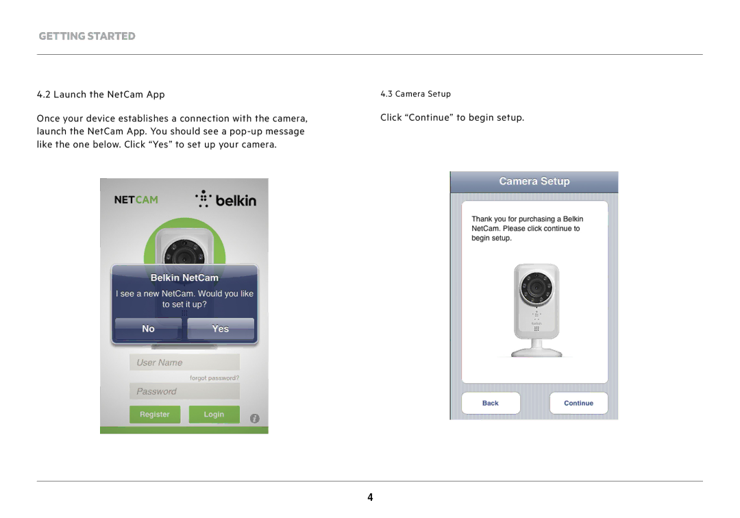 Belkin F7D7601v1 user manual Click Continue to begin setup 