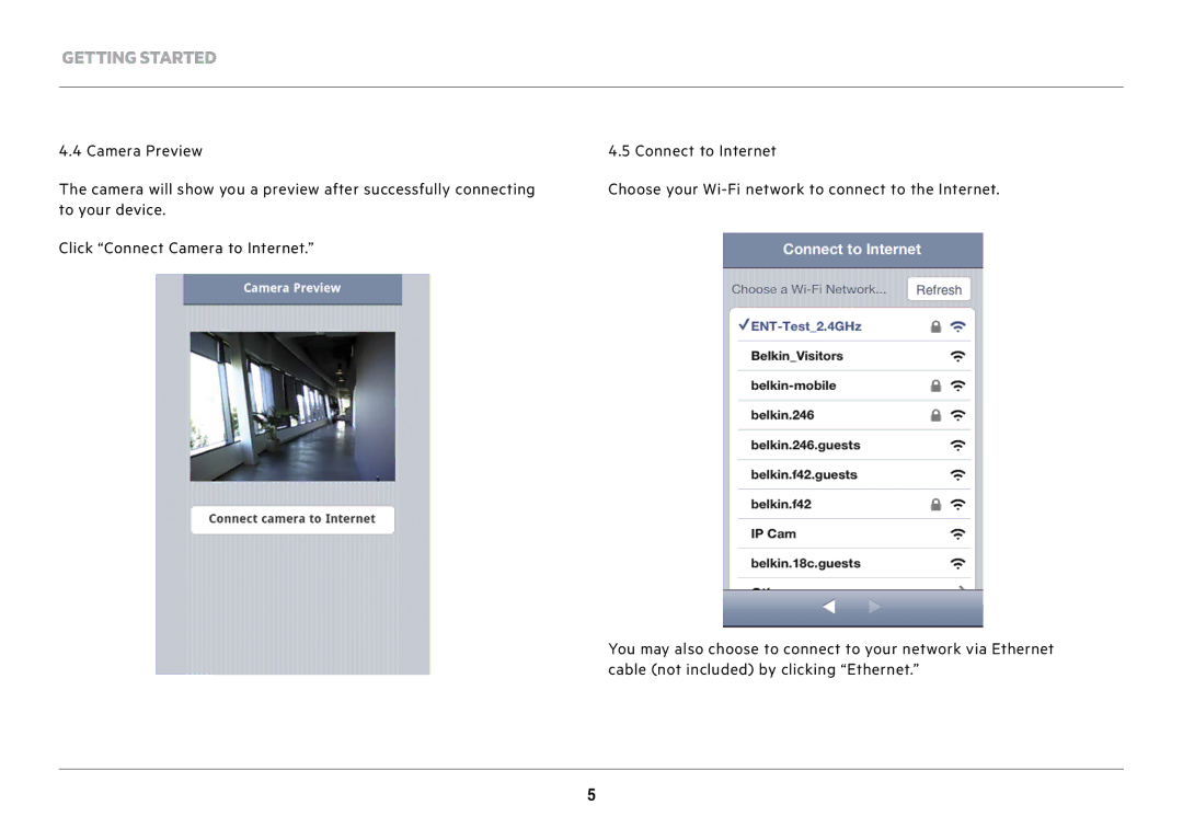 Belkin F7D7601v1 user manual Getting Started 