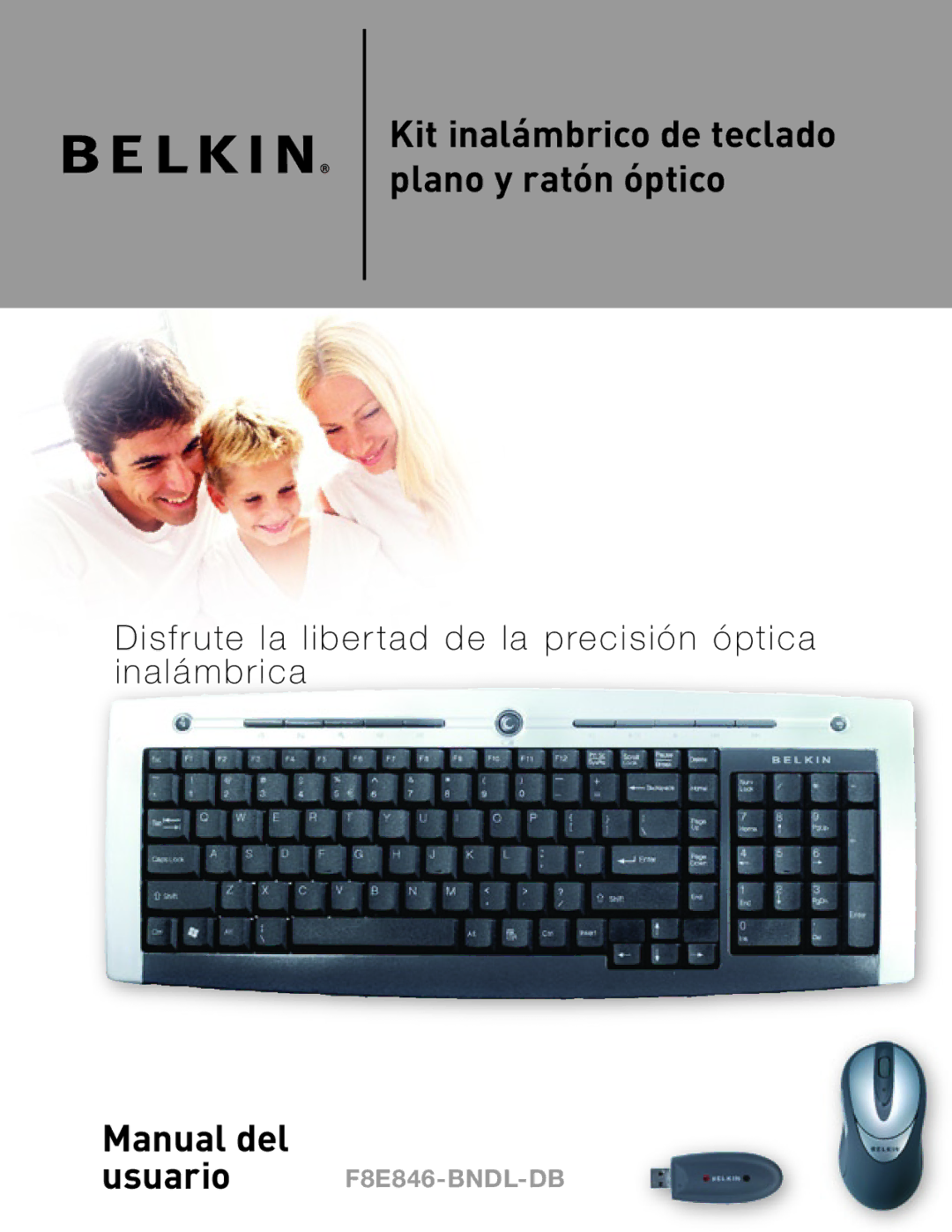 Belkin F8E846-BNDL-DB user manual Manual del 