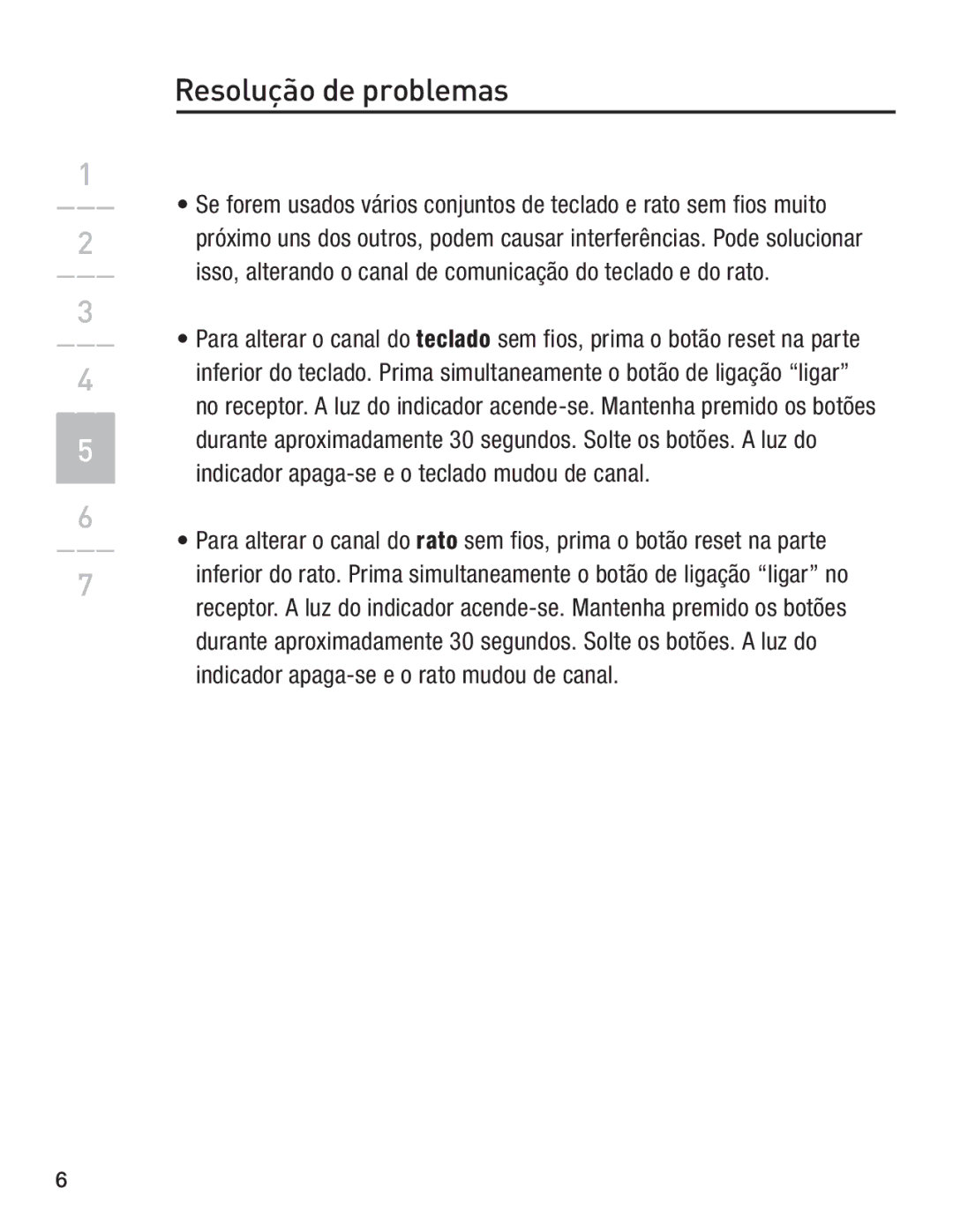 Belkin F8E846-BNDL-DB user manual Resolução de problemas 