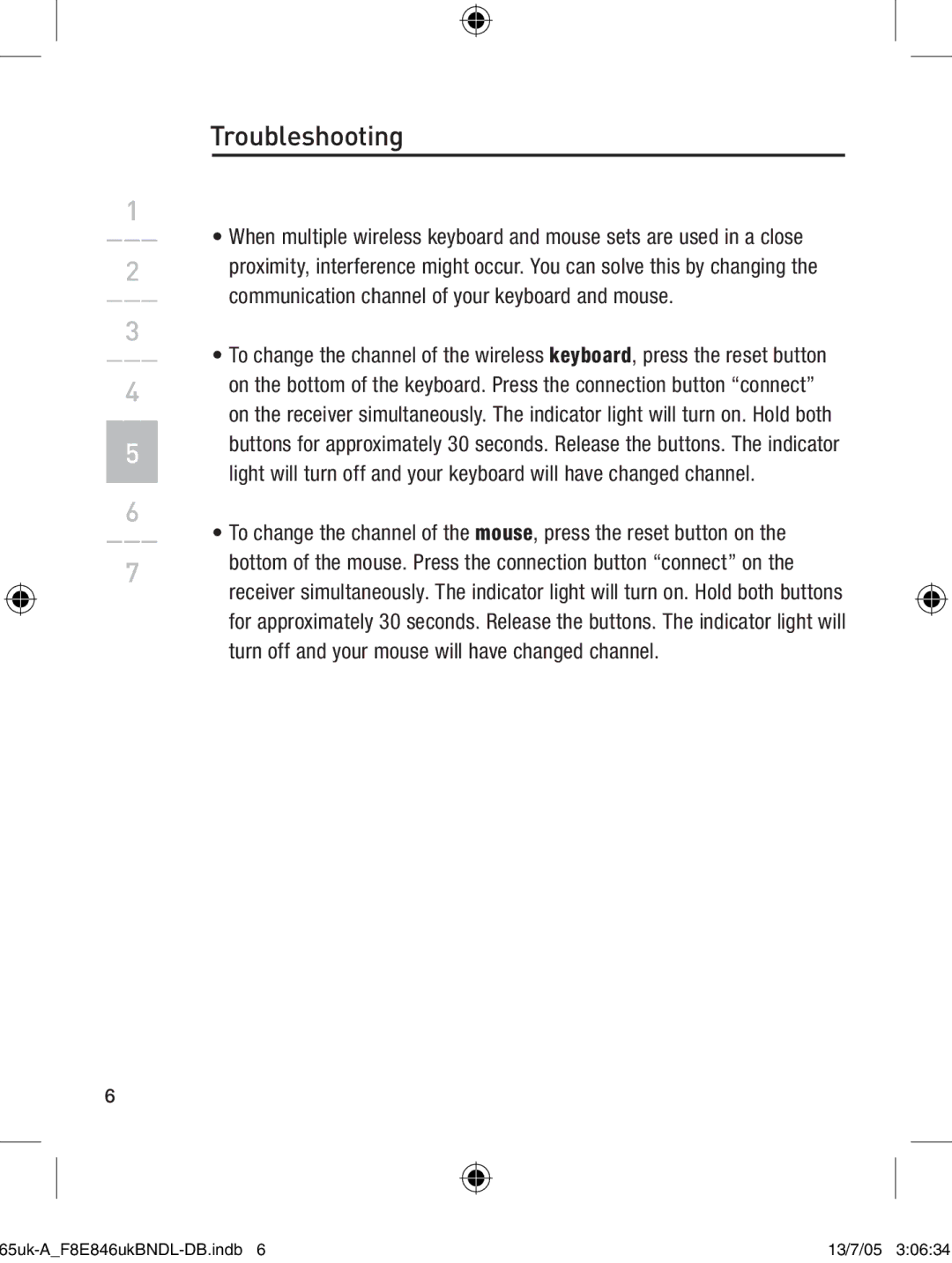 Belkin F8E846UKBNDL-DB user manual Troubleshooting 